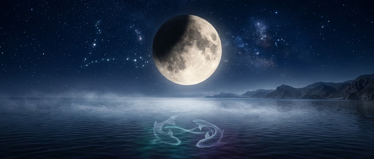 Luna llena y eclipse lunar de agosto 2026 en Piscis