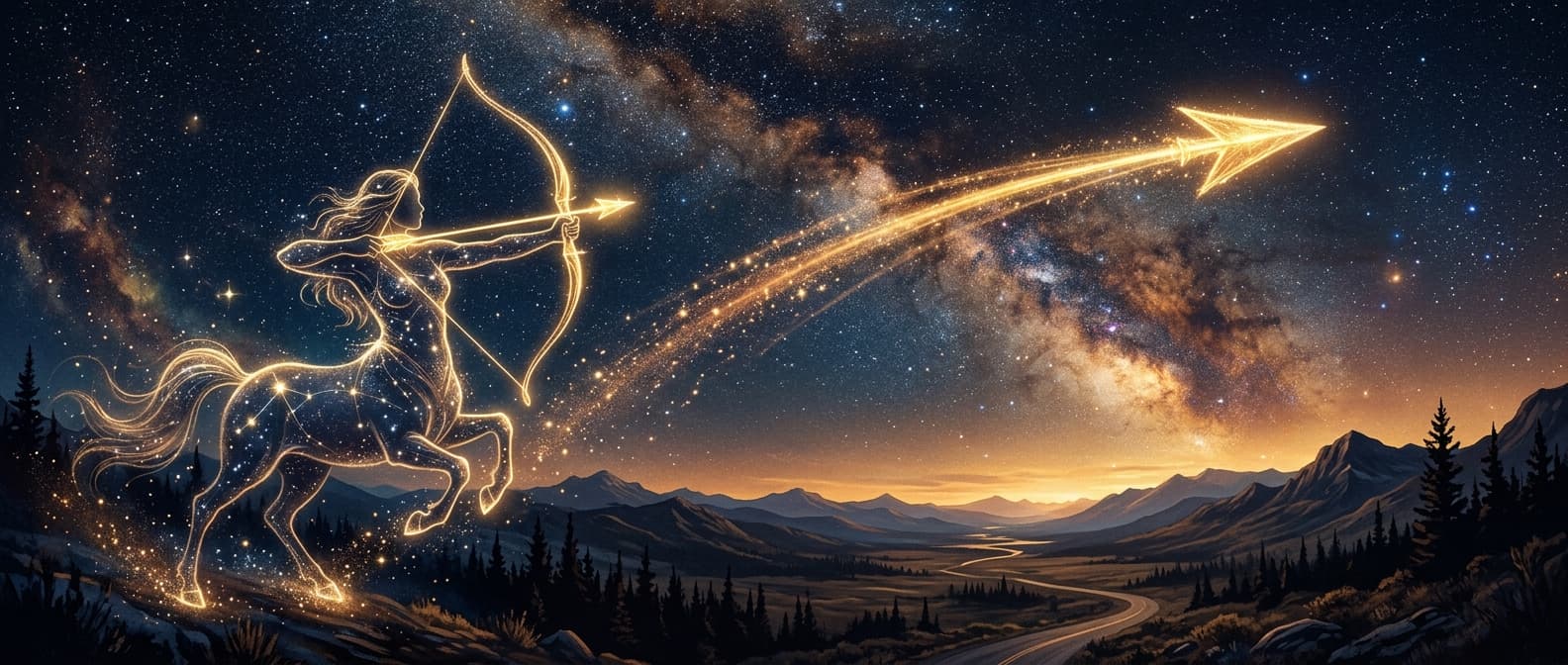 Venus en Sagitario en la carta natal: el amor como aventura compartida